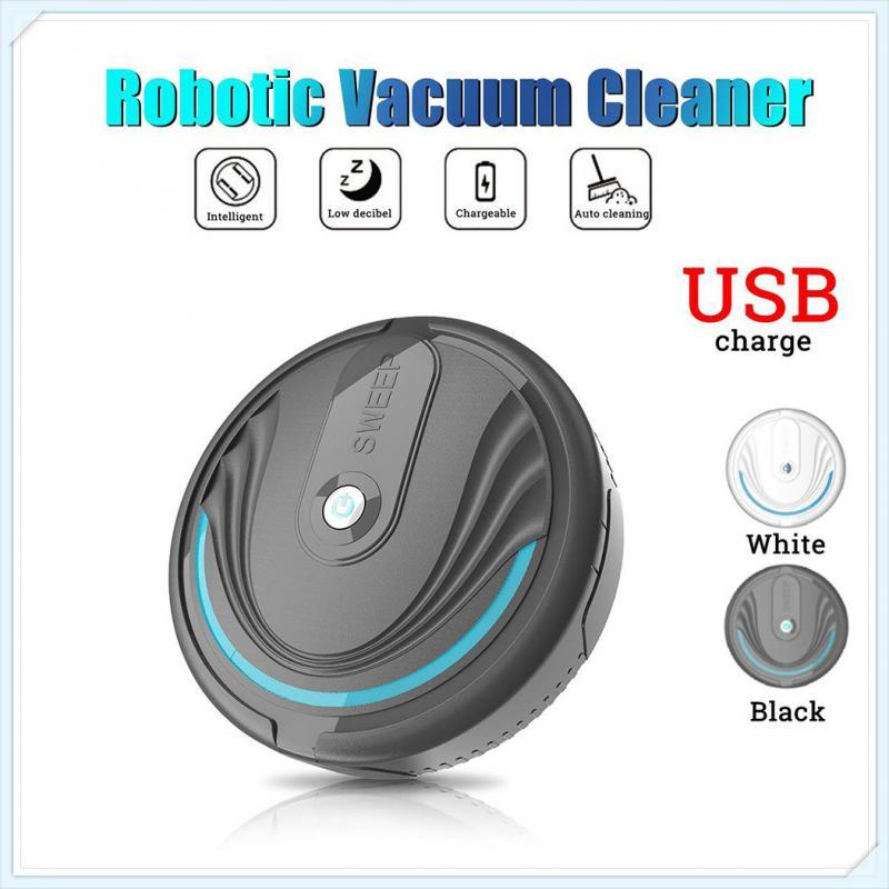 Robot Vacuum Cleaner – Auto Sweeping with Strong Suction & Remote Control