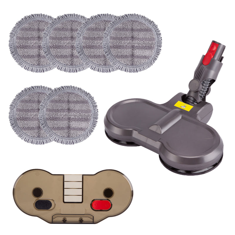 Electric Mop Head Attachment for Vacuum Cleaner – Rotating Cleaning Accessories