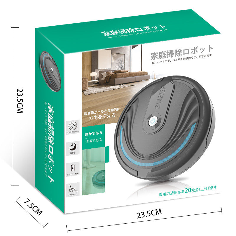 Robot Vacuum Cleaner – Auto Sweeping with Strong Suction & Remote Control