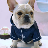 Summer Soft Silk French Bulldog Pajamas – Pet Sleepwear for Small Dogs and Cats