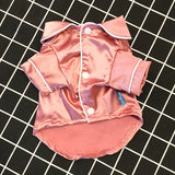 Summer Soft Silk French Bulldog Pajamas – Pet Sleepwear for Small Dogs and Cats
