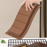Silicone Chocolate Mold Candy Bar Mold Deep 10 Grids Candy Easy Release Mold Cake Mold Kitchen Gadget Baking Tool For Home