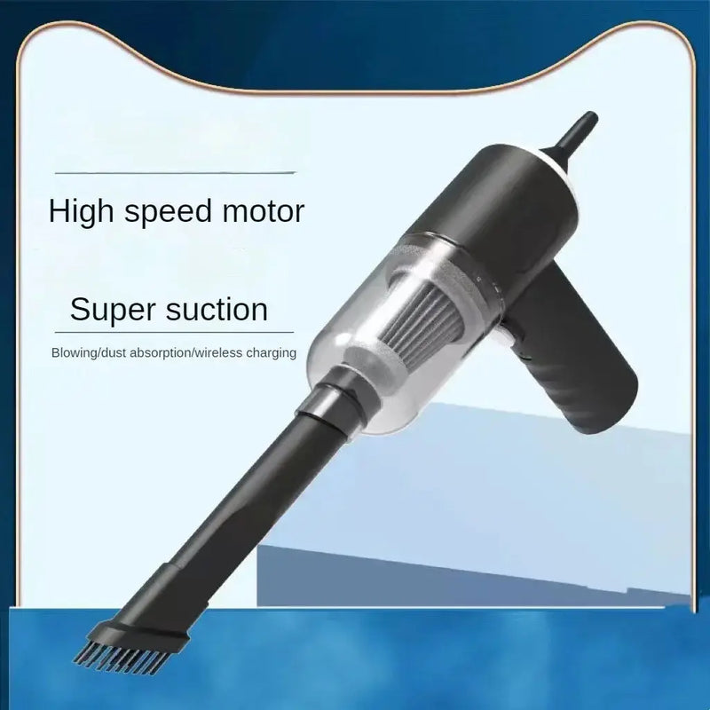 2028 Portable Handheld Vacuum Cleaner – 9000Pa Powerful Suction, Multi-Purpose for Car & Home Use