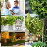 Resin Praying Angel with Solar Lights – Garden & Cemetery Decor