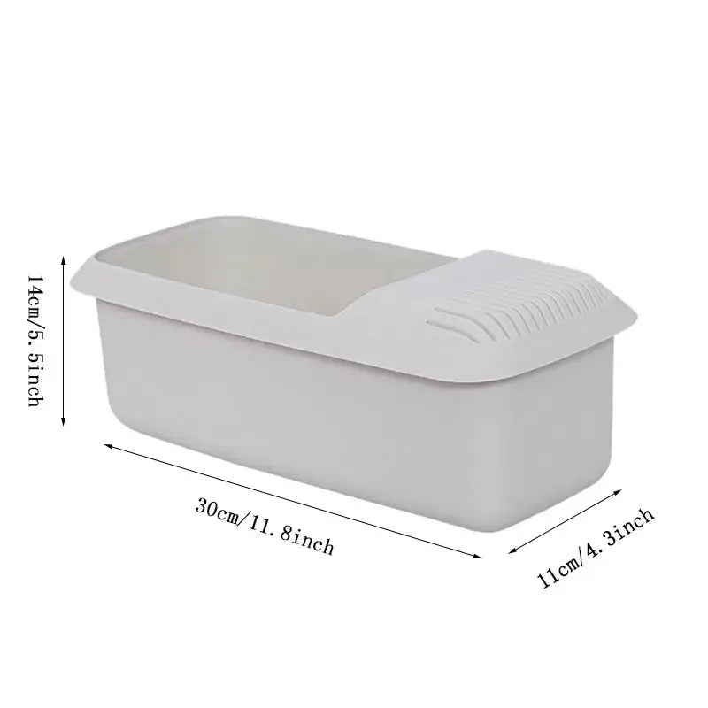 Eco-Friendly Microwave Pasta Cooker – Plastic Spaghetti & Vegetable Steamer with Built-In Strainer – Dishwasher-Safe Kitchen Accessory