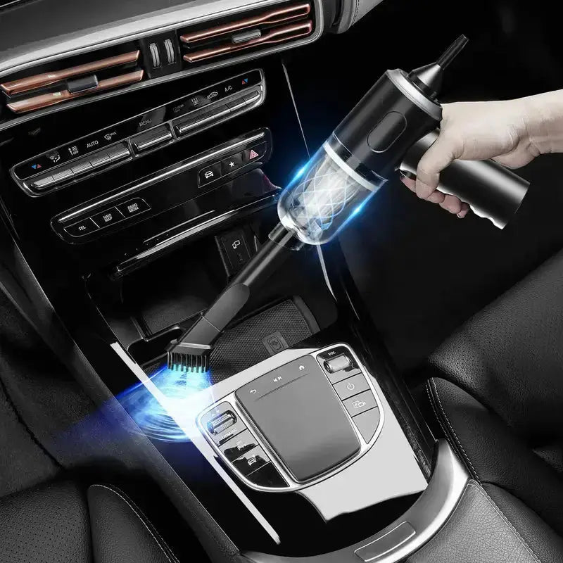 2028 Portable Handheld Vacuum Cleaner – 9000Pa Powerful Suction, Multi-Purpose for Car & Home Use