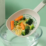 Leak-Proof Kitchen Pasta Spoon – Long Handle, Food-Grade, Heat-Resistant, Ideal for Spaghetti, Dumplings & More