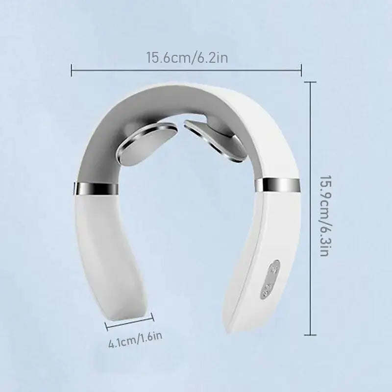 Portable Cervical Massager – Mini Neck & Shoulder Deep Tissue Massager with Heat Function