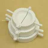7cm/8cm/10cm Manual Dumpling Maker Set – Plastic Molds for Quick and Easy Dumpling Making – Kitchen Household Tool Clip