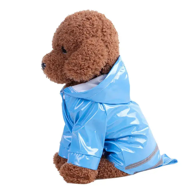 Bulk Pet Raincoats – Waterproof Hooded Jackets for Dogs and Cats, PU Material (S–XL)
