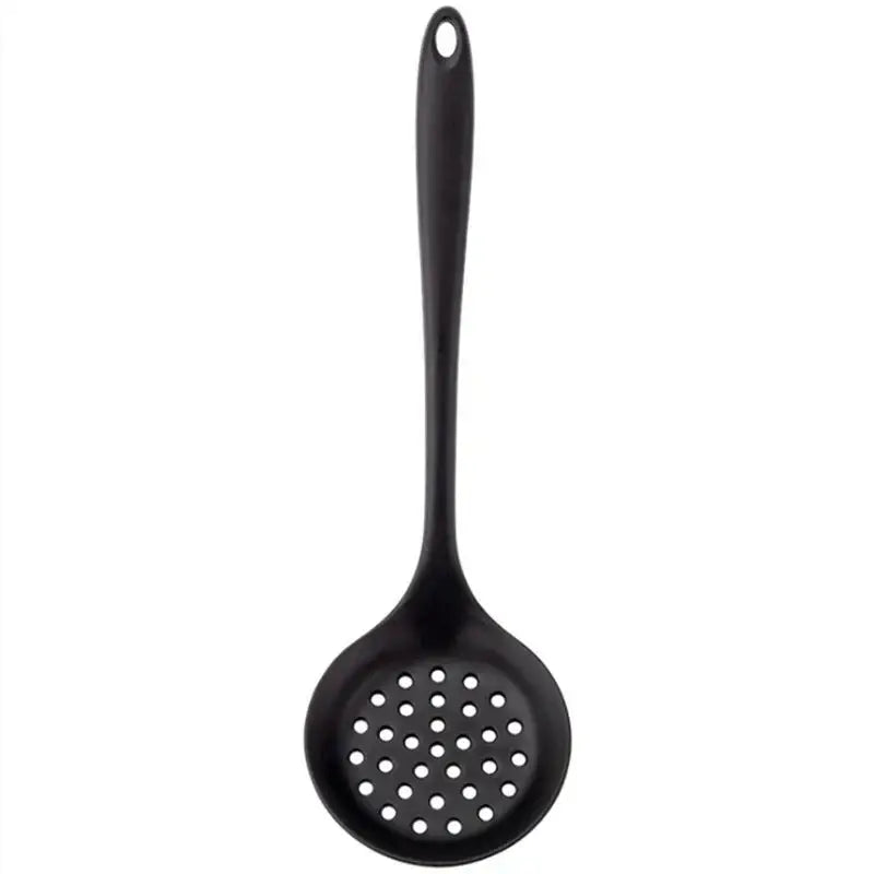 1PC Random Color Silicone Cooking Utensil – Spatula/Scraper for Meat, Eggs, Pizza & More – Heat-Resistant Kitchen Tool