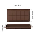 Silicone Chocolate Mold Candy Bar Mold Deep 10 Grids Candy Easy Release Mold Cake Mold Kitchen Gadget Baking Tool For Home