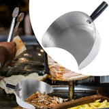 Meat Catcher Pan Large Capacity Barbecue Shovel Handheld Rotisserie Catcher Pan For Shawarma Machine Doner Kebab Grill