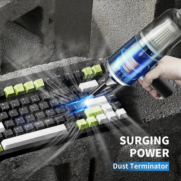 2028 Portable Handheld Vacuum Cleaner – 9000Pa Powerful Suction, Multi-Purpose for Car & Home Use