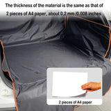 SUV Pet Car Cushion Car Cover Rear Seat Cat Anti Dirty Protect Trunk Currency Cargo Carrying Dog Waterproof Isolation Zone Parts