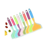 1PC Random Color Silicone Cooking Utensil – Spatula/Scraper for Meat, Eggs, Pizza & More – Heat-Resistant Kitchen Tool