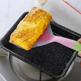 1PC Random Color Silicone Cooking Utensil – Spatula/Scraper for Meat, Eggs, Pizza & More – Heat-Resistant Kitchen Tool