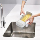 Eco-Friendly Microwave Pasta Cooker – Plastic Spaghetti & Vegetable Steamer with Built-In Strainer – Dishwasher-Safe Kitchen Accessory