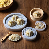 7cm/8cm/10cm Manual Dumpling Maker Set – Plastic Molds for Quick and Easy Dumpling Making – Kitchen Household Tool Clip
