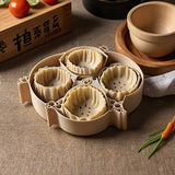 7cm/8cm/10cm Manual Dumpling Maker Set – Plastic Molds for Quick and Easy Dumpling Making – Kitchen Household Tool Clip